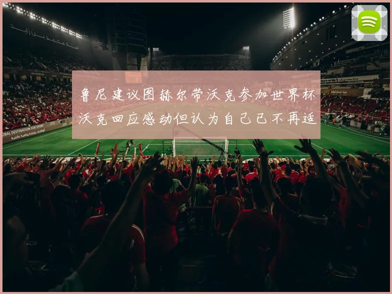鲁尼建议图赫尔带沃克参加世界杯沃克回应感动但认为自己已不再适合